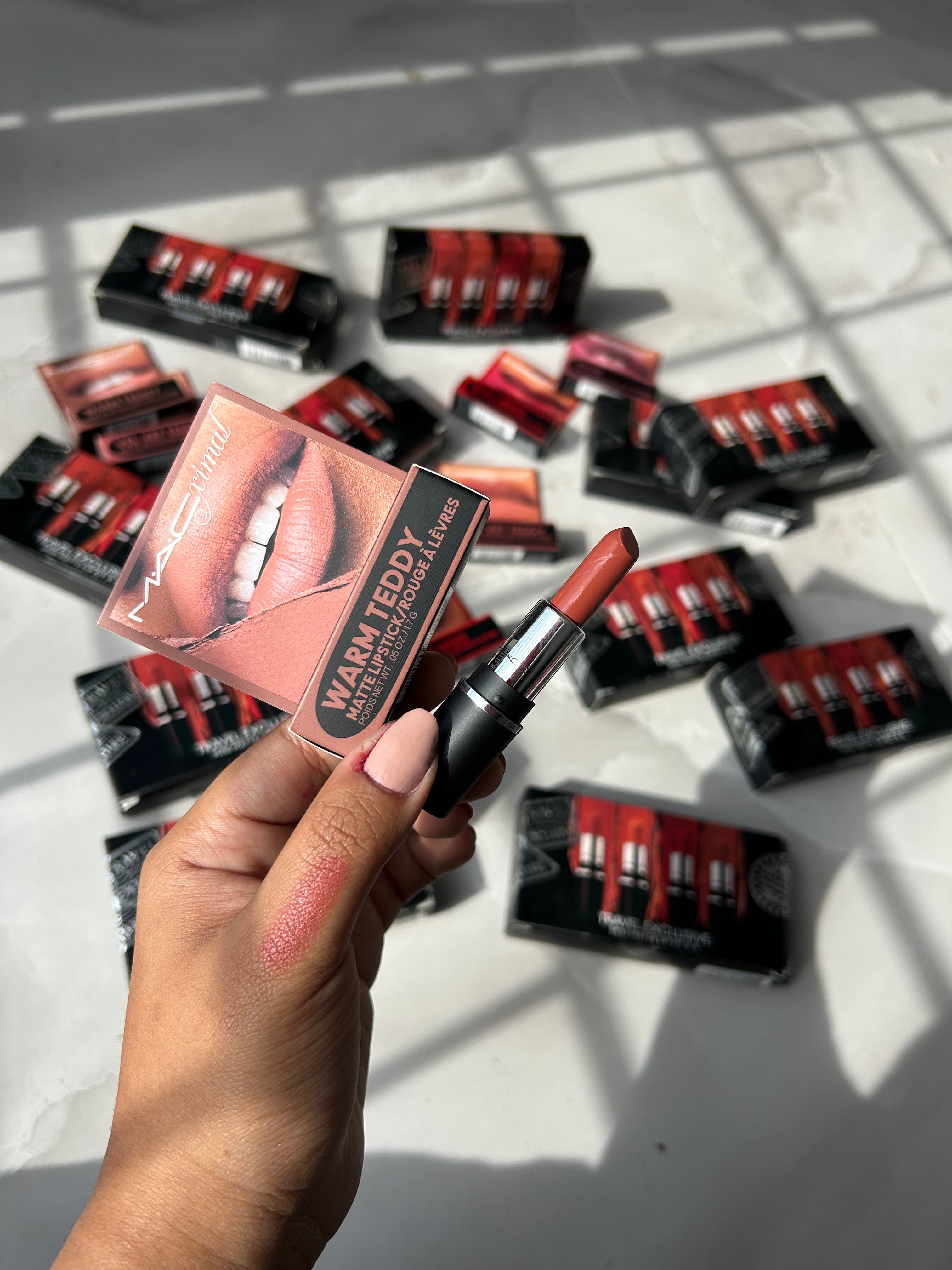 MAC travel exclusive mini matte lipsticks x4