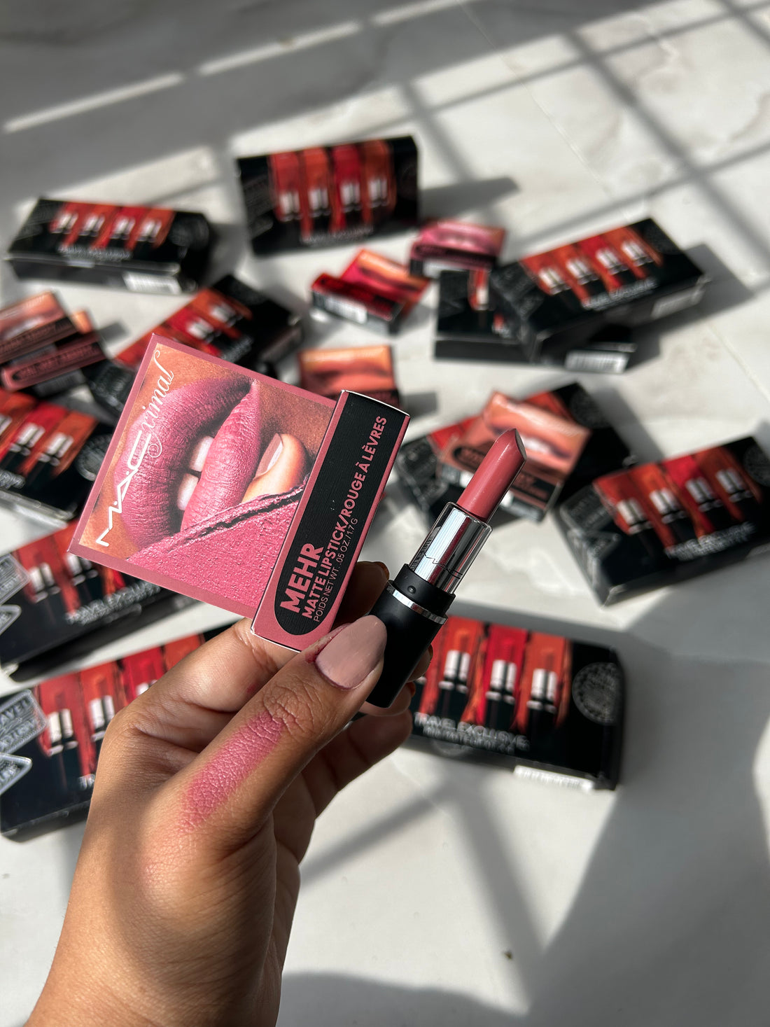 MAC travel exclusive mini matte lipsticks x4