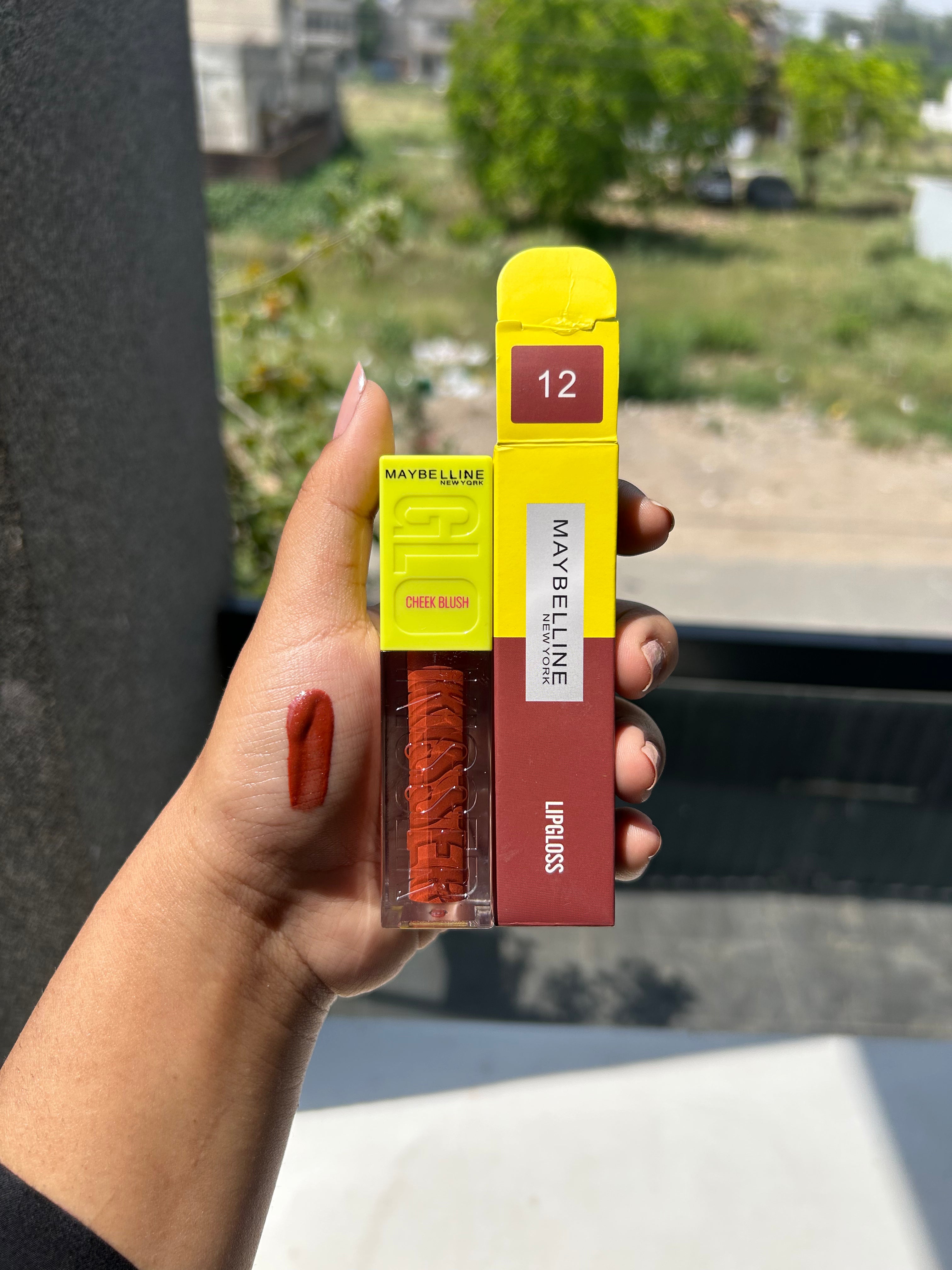 [MAYBELLINE NEW YORK] GloKisser Liquid Cheek Blush and Lip Gloss