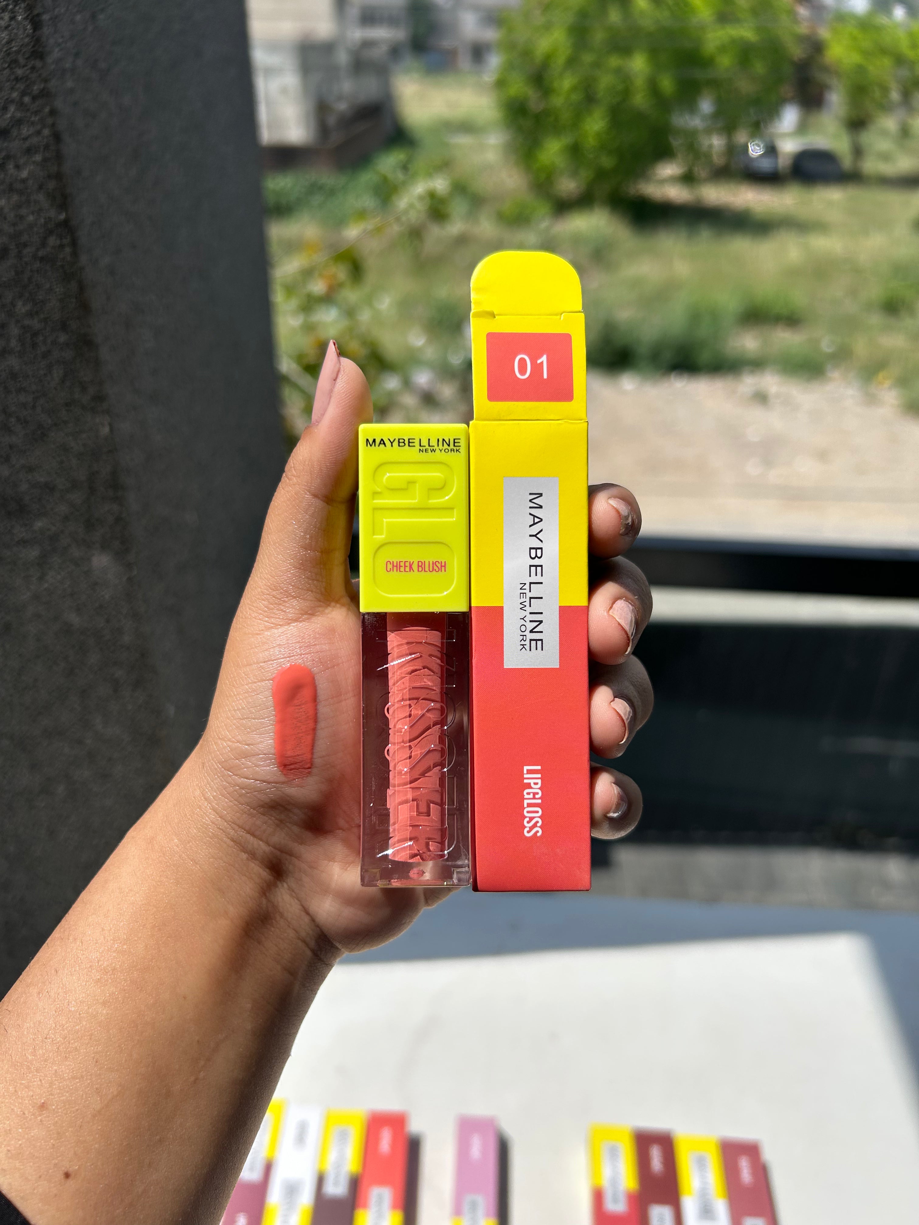 [MAYBELLINE NEW YORK] GloKisser Liquid Cheek Blush and Lip Gloss