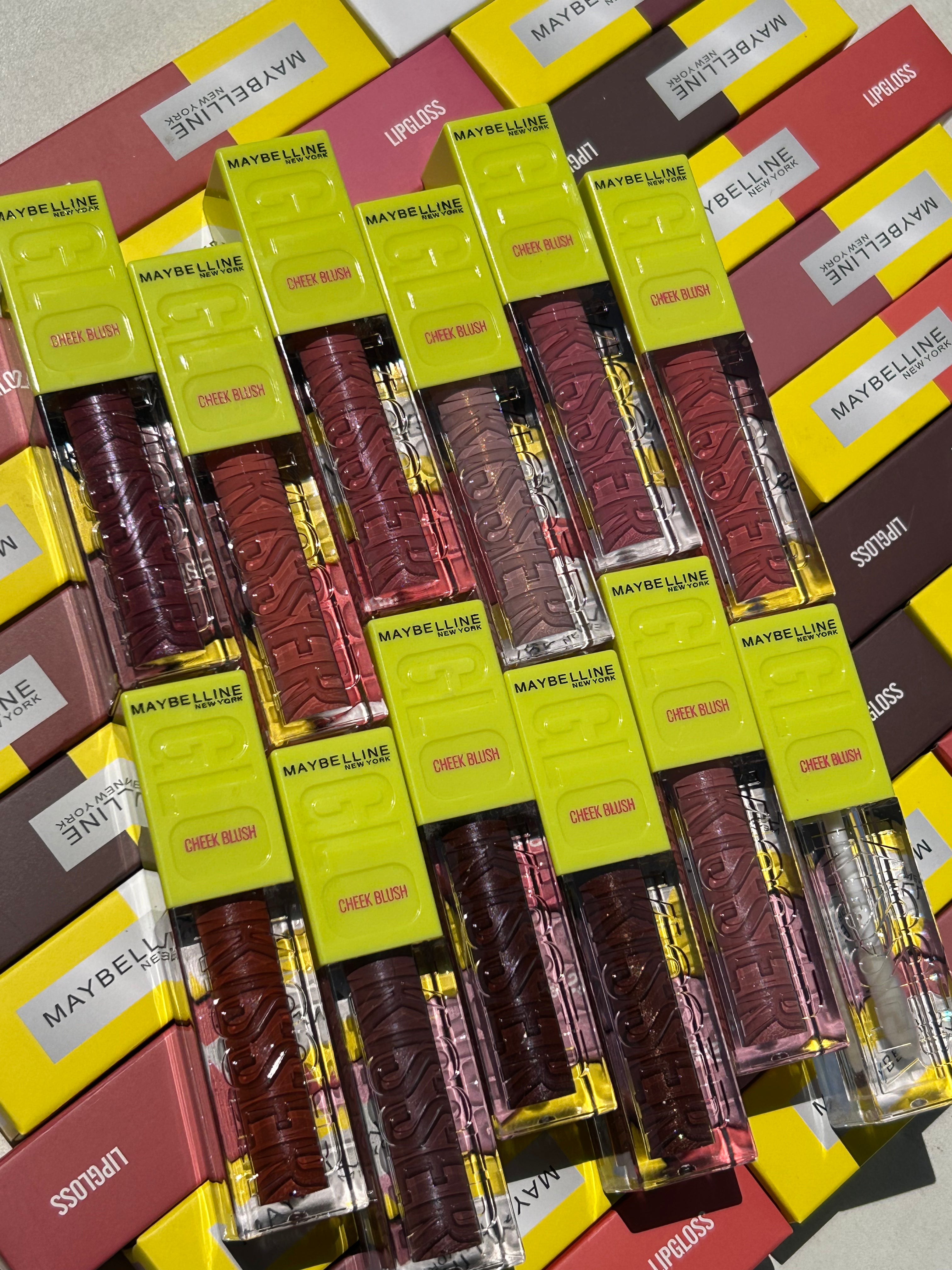 [MAYBELLINE NEW YORK] GloKisser Liquid Cheek Blush and Lip Gloss