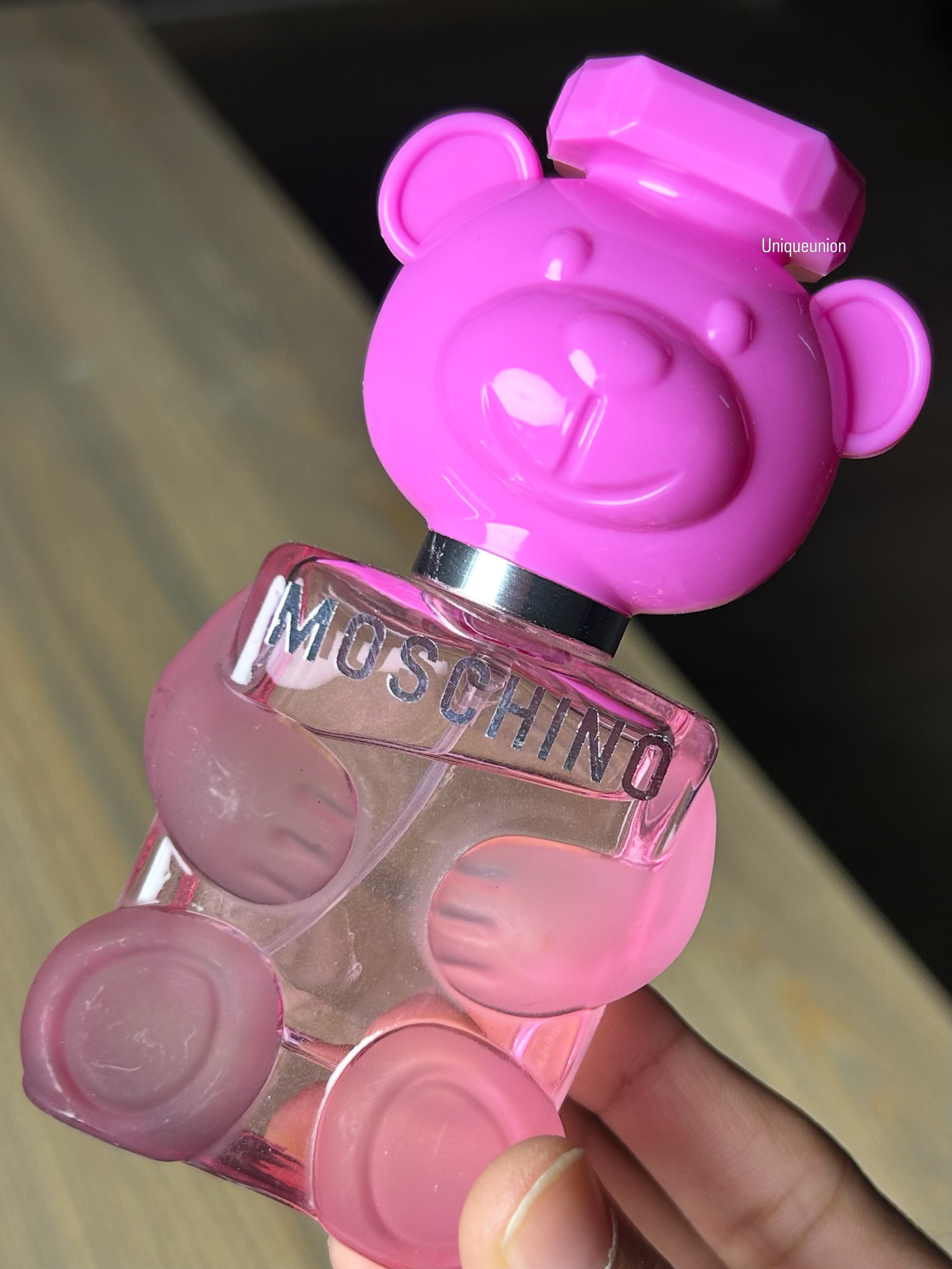 MOSCHINO mini teddy bear perfume set combination