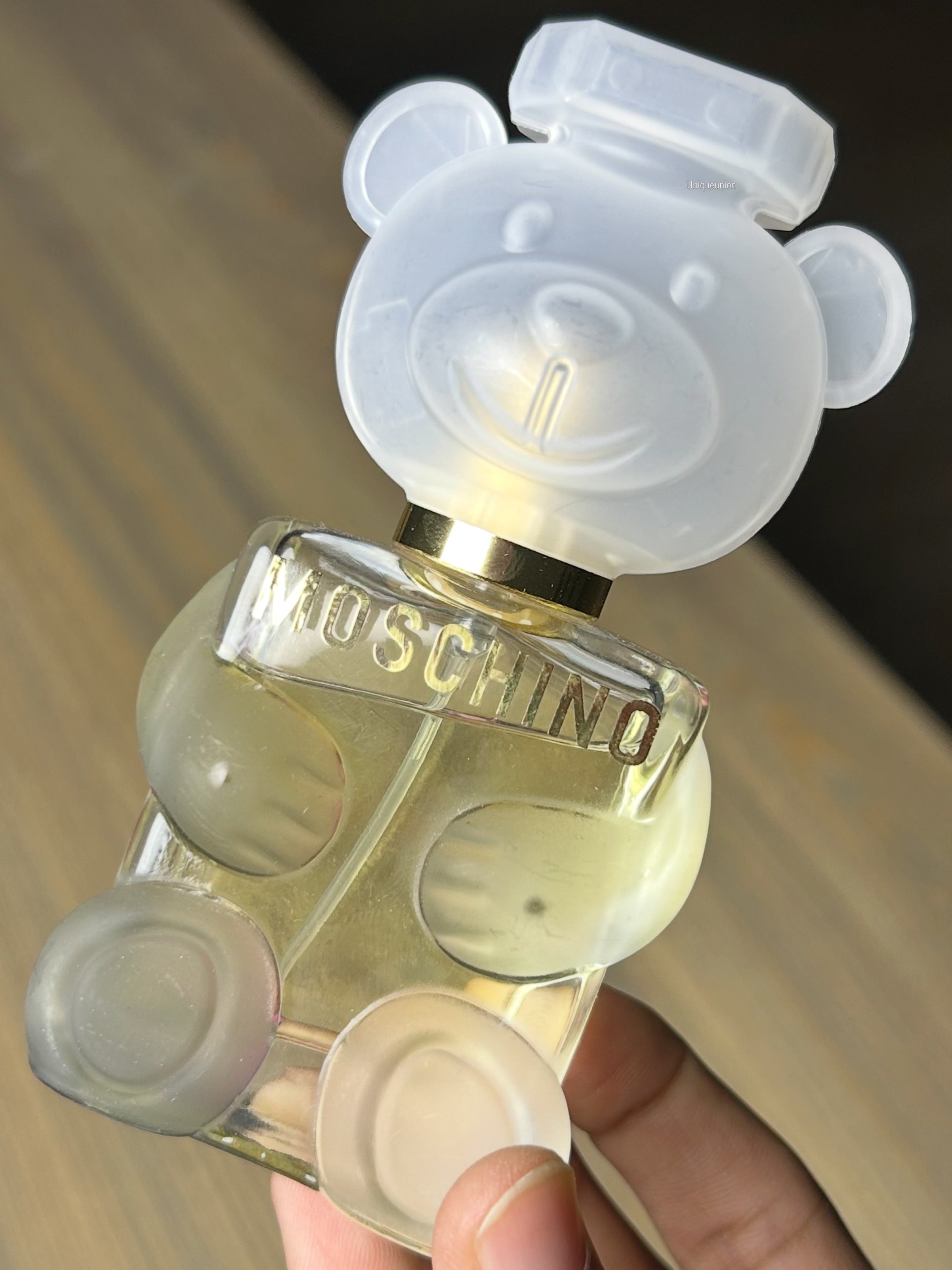 MOSCHINO mini teddy bear perfume set combination