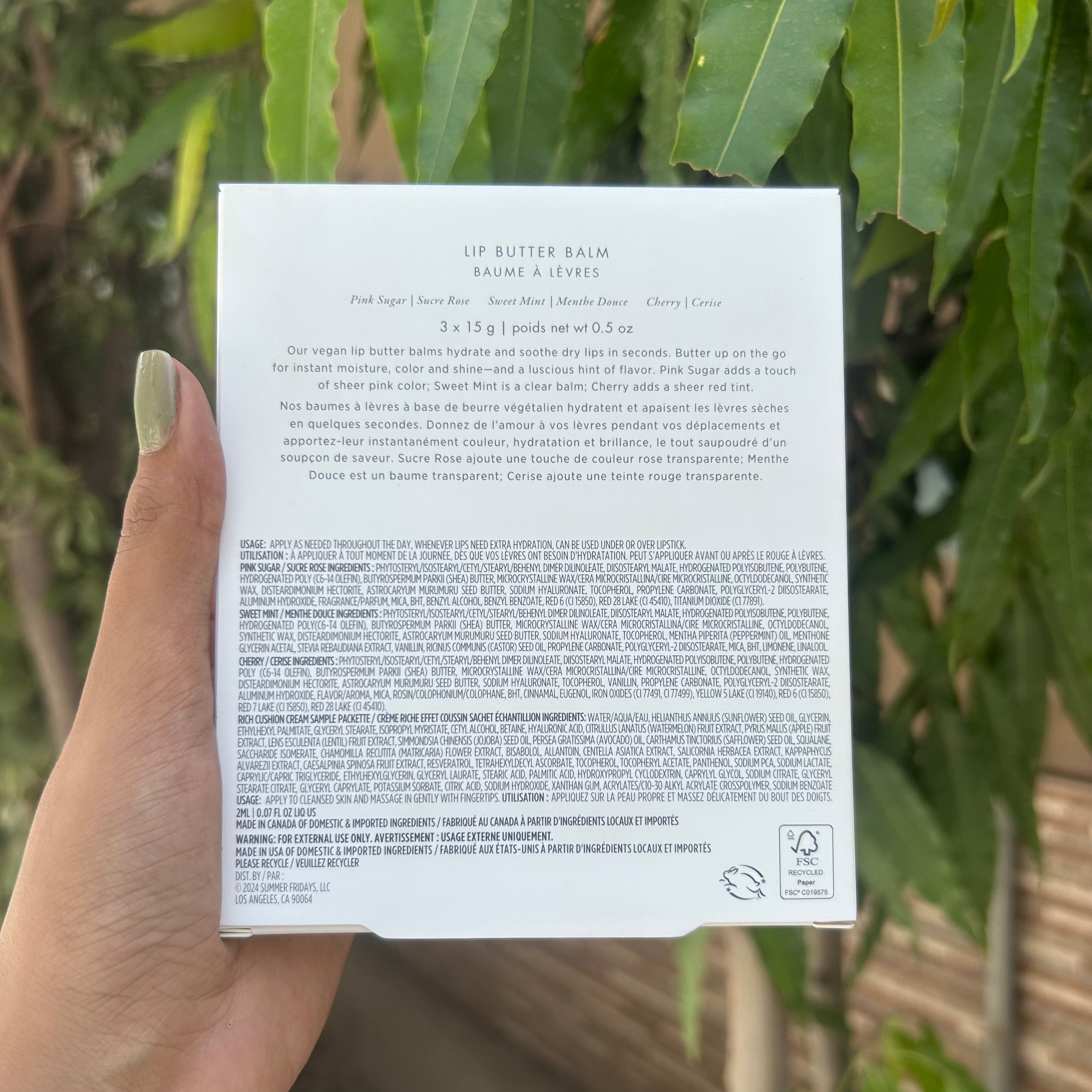 Summer Fridays The Holiday Lip Butter Balm Set