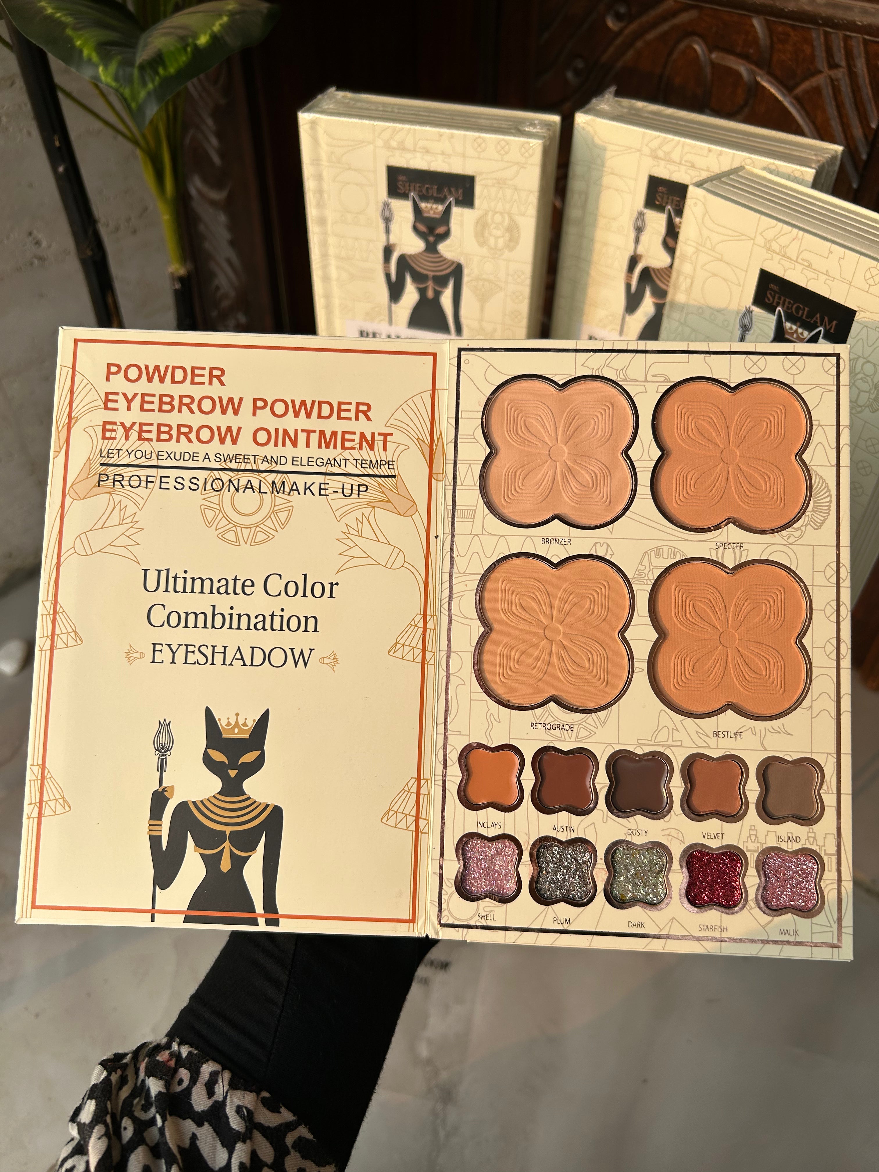 SHEGLAM All In One Makeup Book Palette 6 Fold