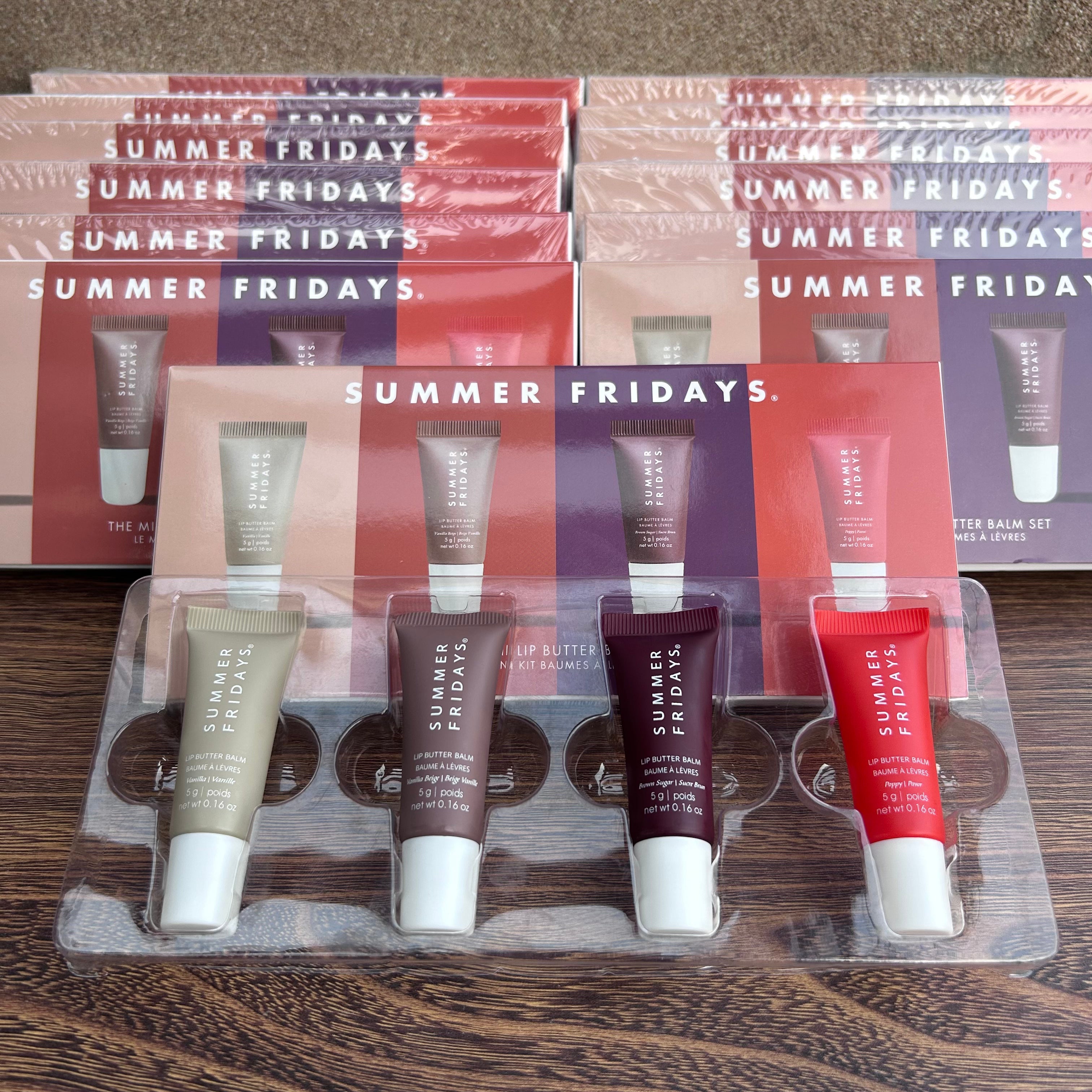 SUMMER FRIDAYS MINI LIP BUTTER BALM SET