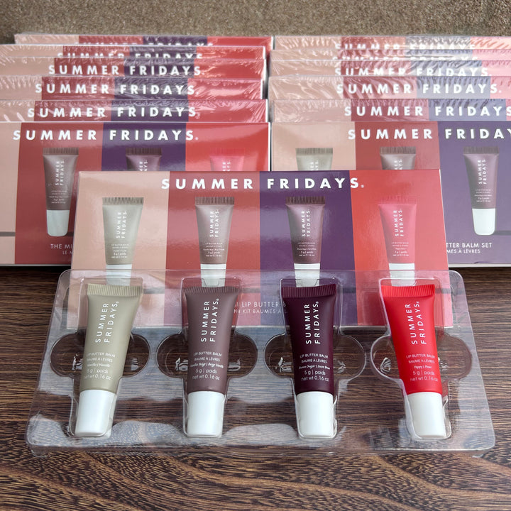 SUMMER FRIDAYS MINI LIP BUTTER BALM SET