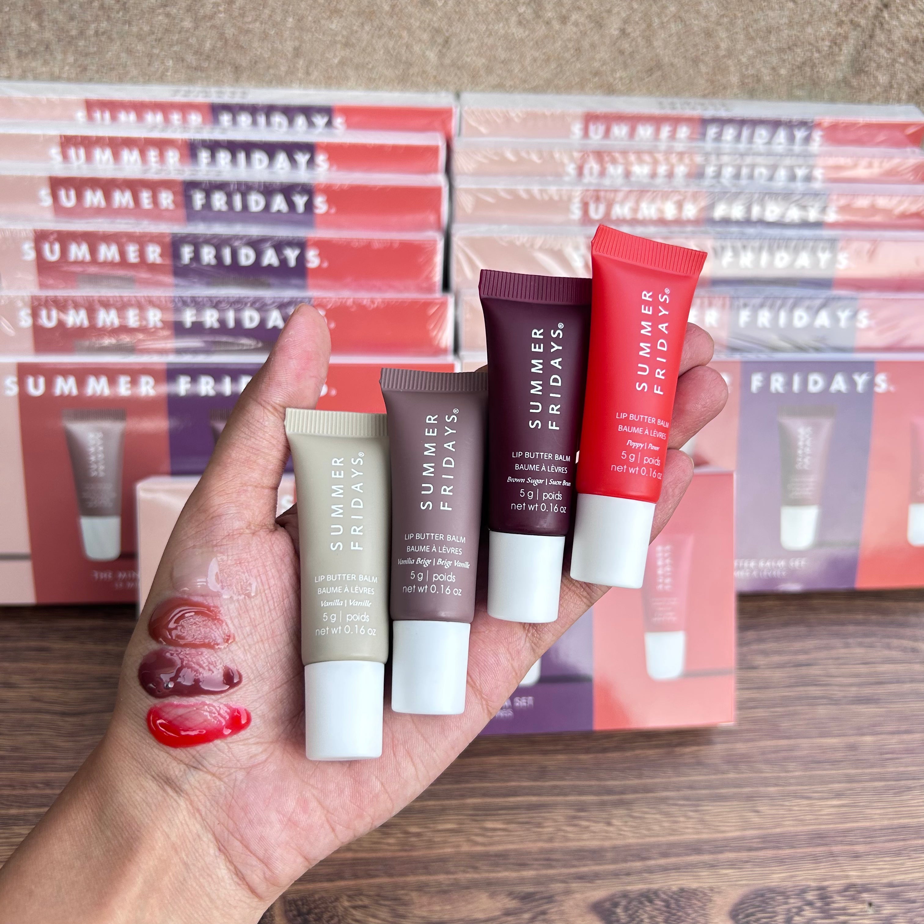 SUMMER FRIDAYS MINI LIP BUTTER BALM SET