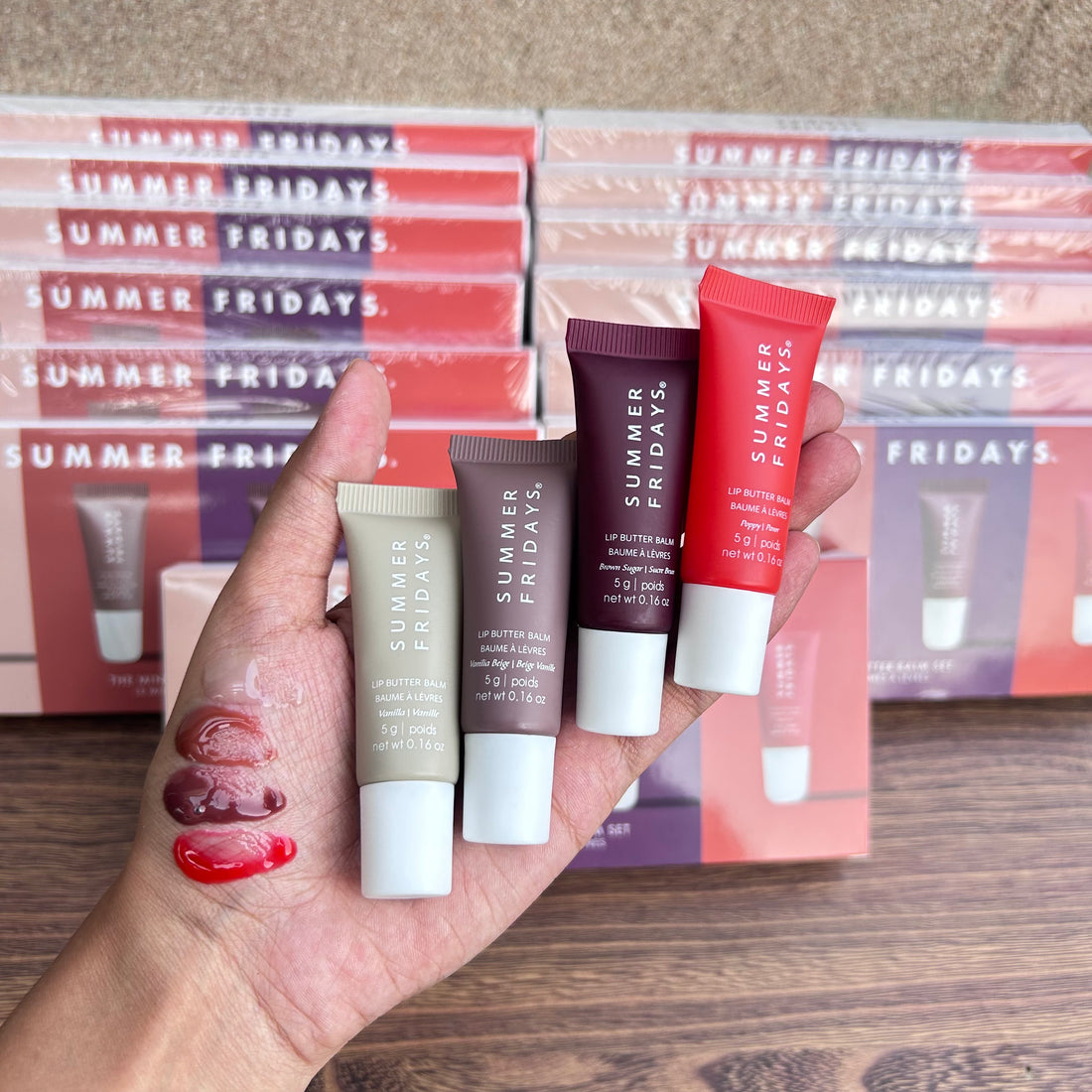 SUMMER FRIDAYS MINI LIP BUTTER BALM SET
