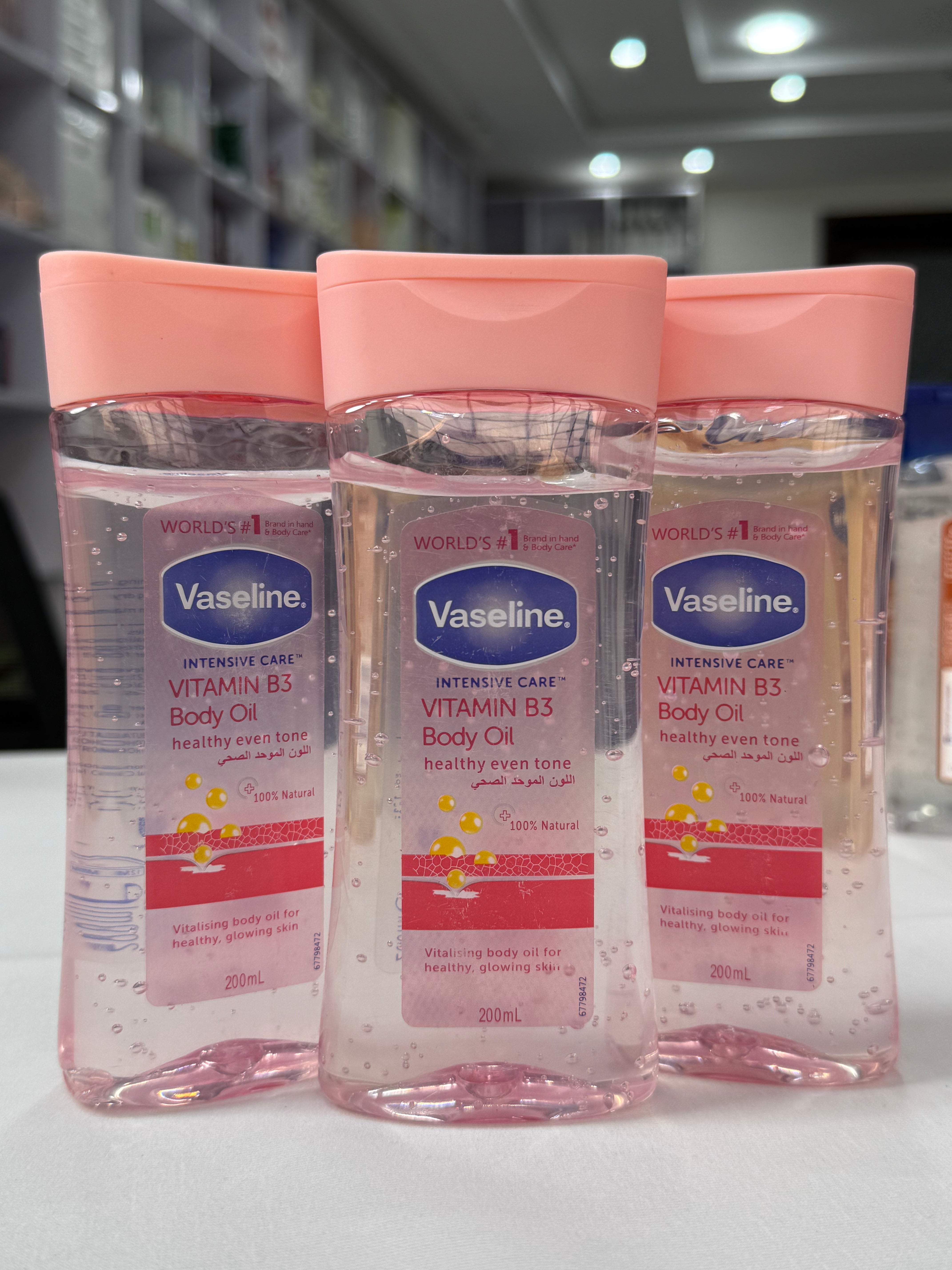 Vaseline Intensive Care Vitamin B3 Body Oil Healthy Even Tone 200ML