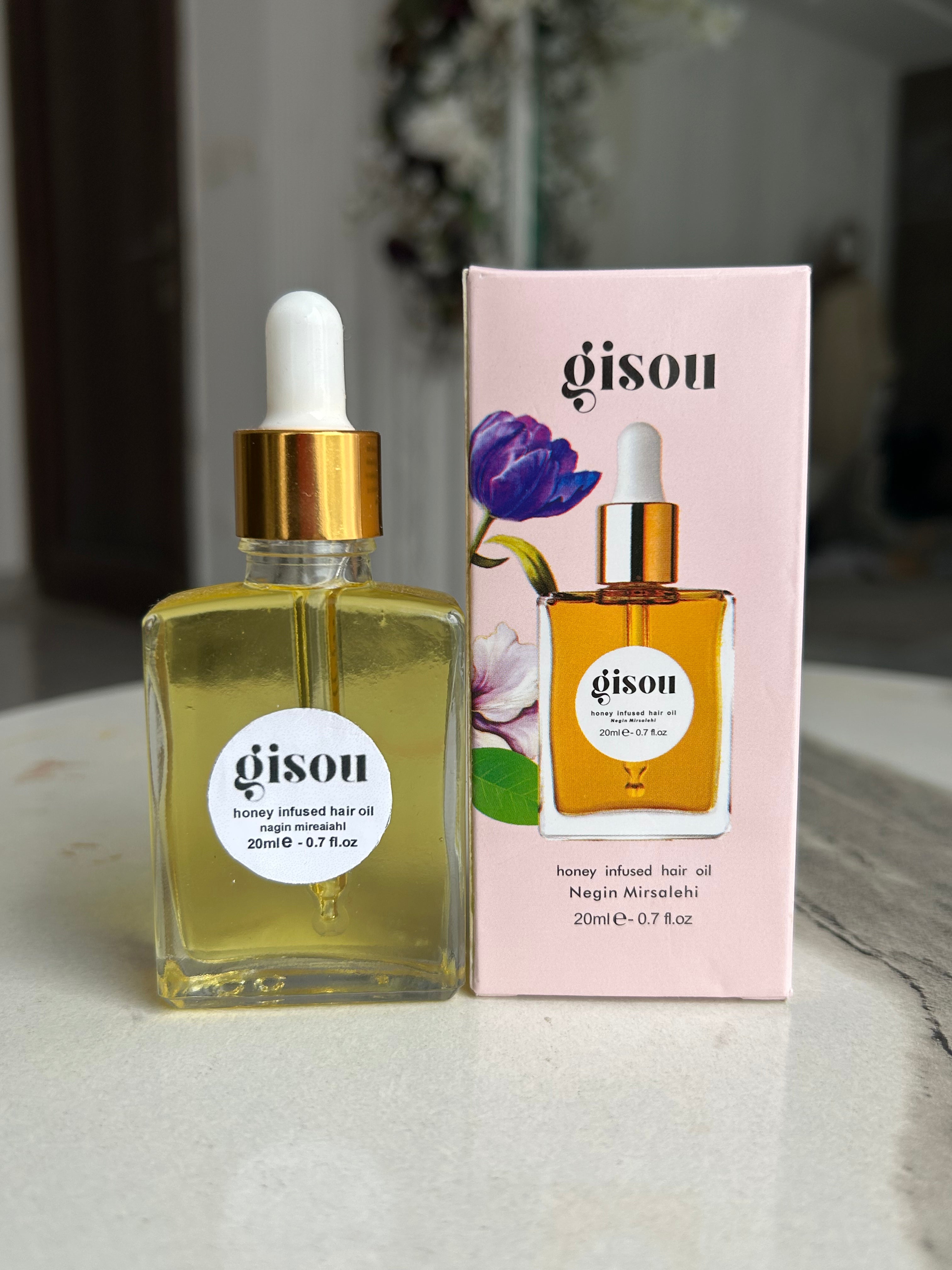 Gisou honey infused hair oil
