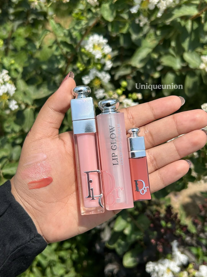 Dior Addict Lip Essentials 3pc Set + Gift Box Lip Glow & Maximizer