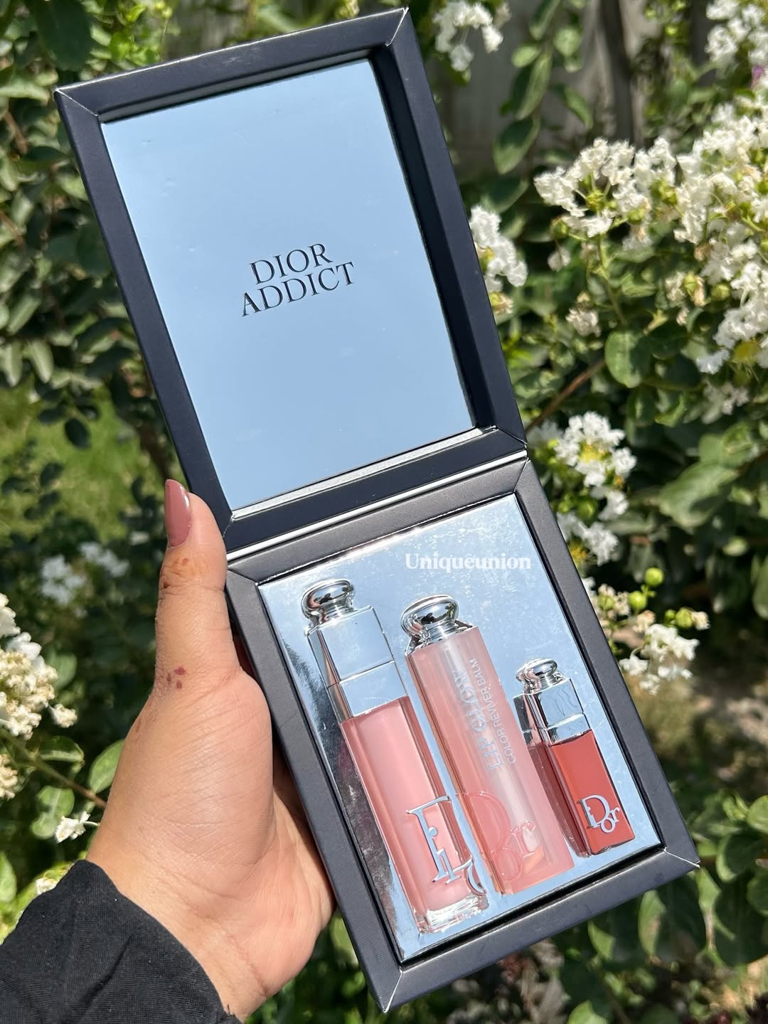 Dior Addict Lip Essentials 3pc Set + Gift Box Lip Glow & Maximizer