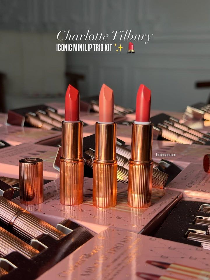 Charlotte Tilbury  Iconic Mini Lip Trio Set
