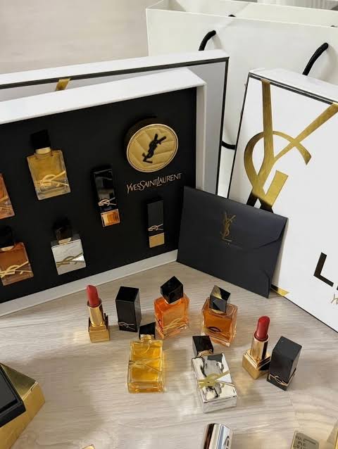 YSL Yves Saint Laurent mini fragrance and beauty gift set