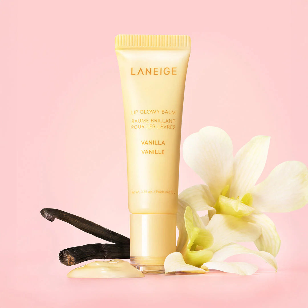 LANEIGE On-the-Glow Lip Balm trio set