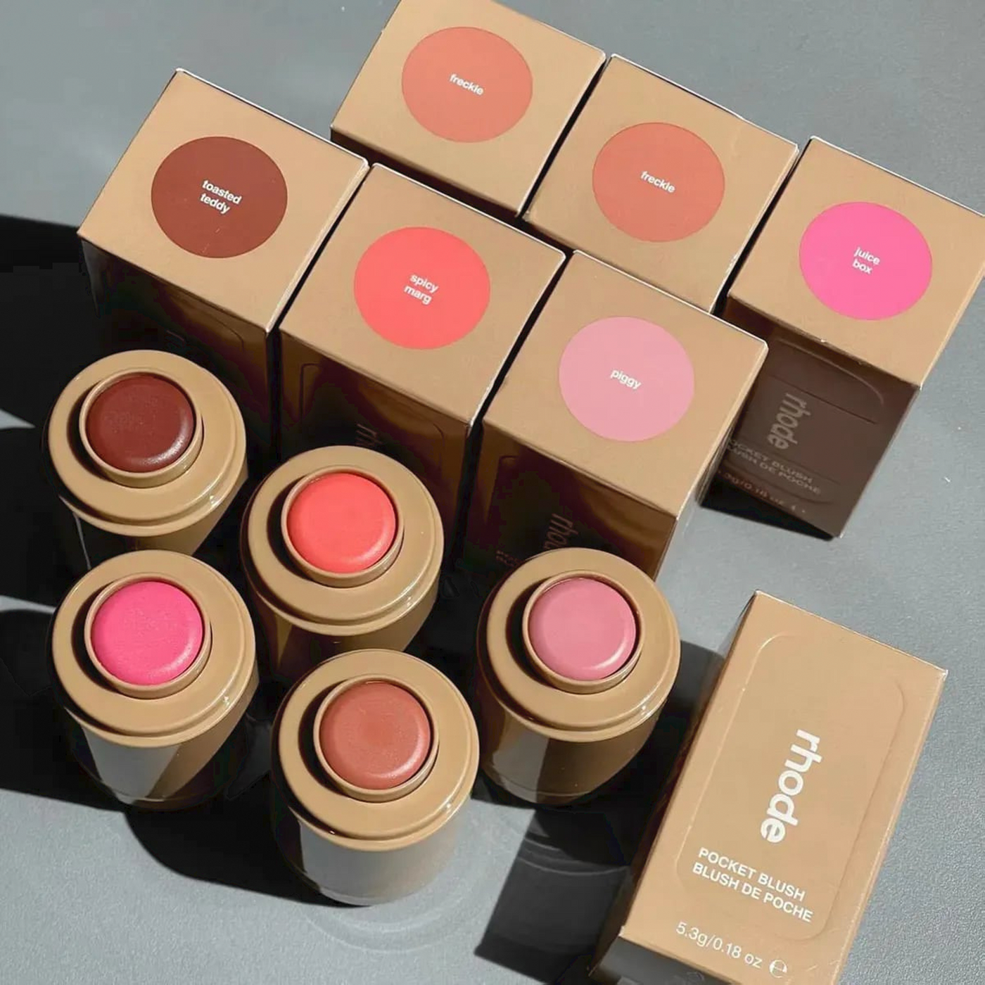 RHODE ヘイリー POCKET BLUSH ポケット ブラッシュ PIGGY pocket blush - piggy | rhode skin