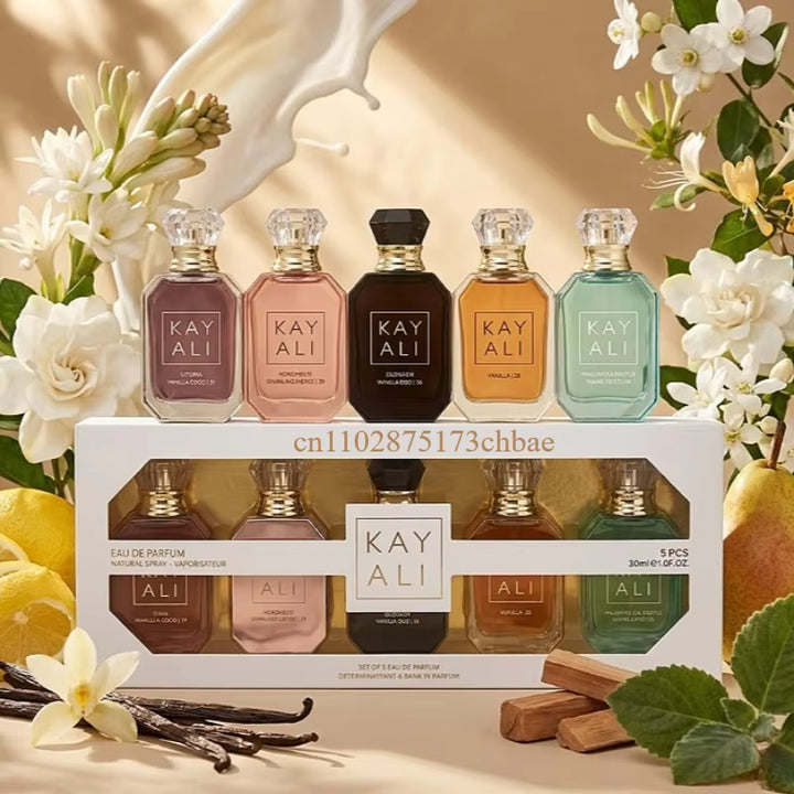 KAYALI mini perfume set (pack of 5)