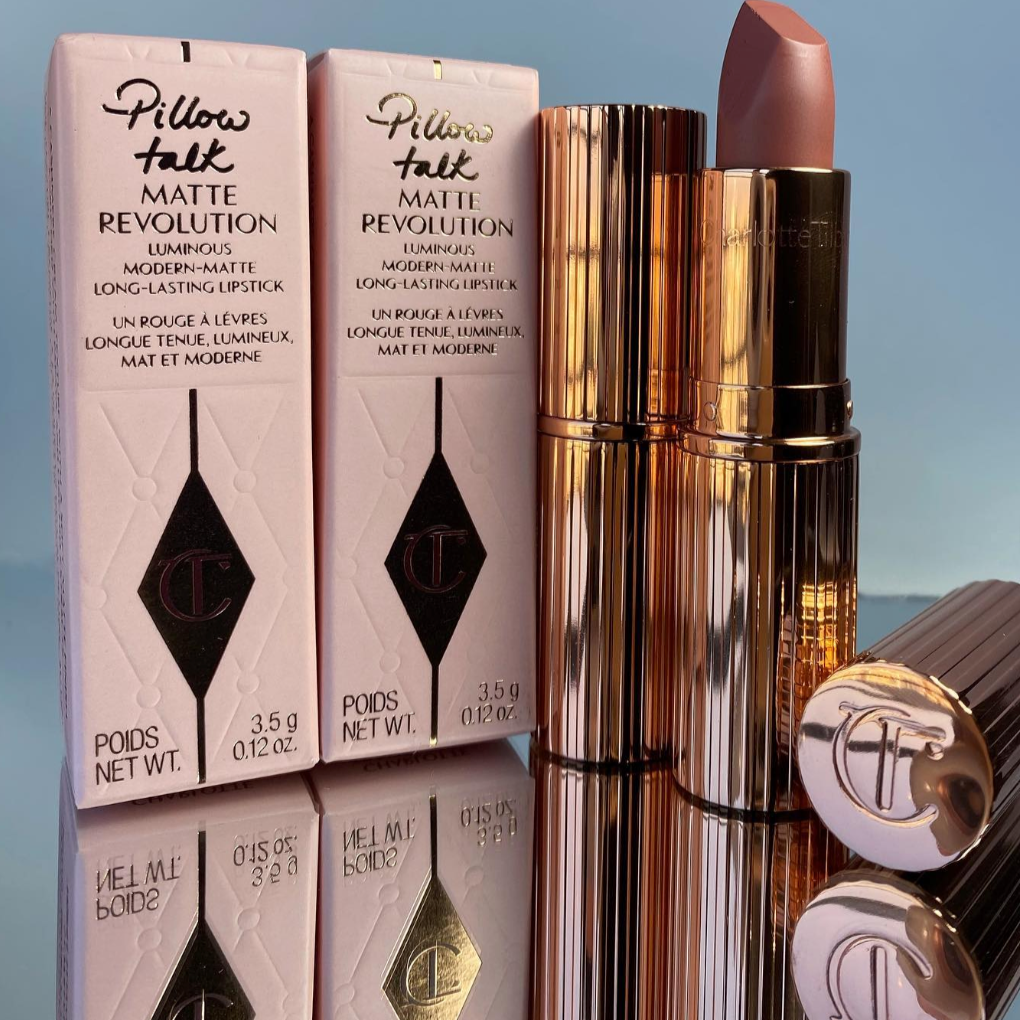 Charlotte Tilbury Matte Revolution Pillow Talk Lipstick  (Big Size)
