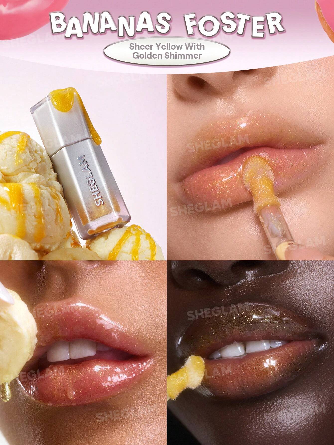 SHEGLAM Glass Lock Air Gloss-Make Lt Po -