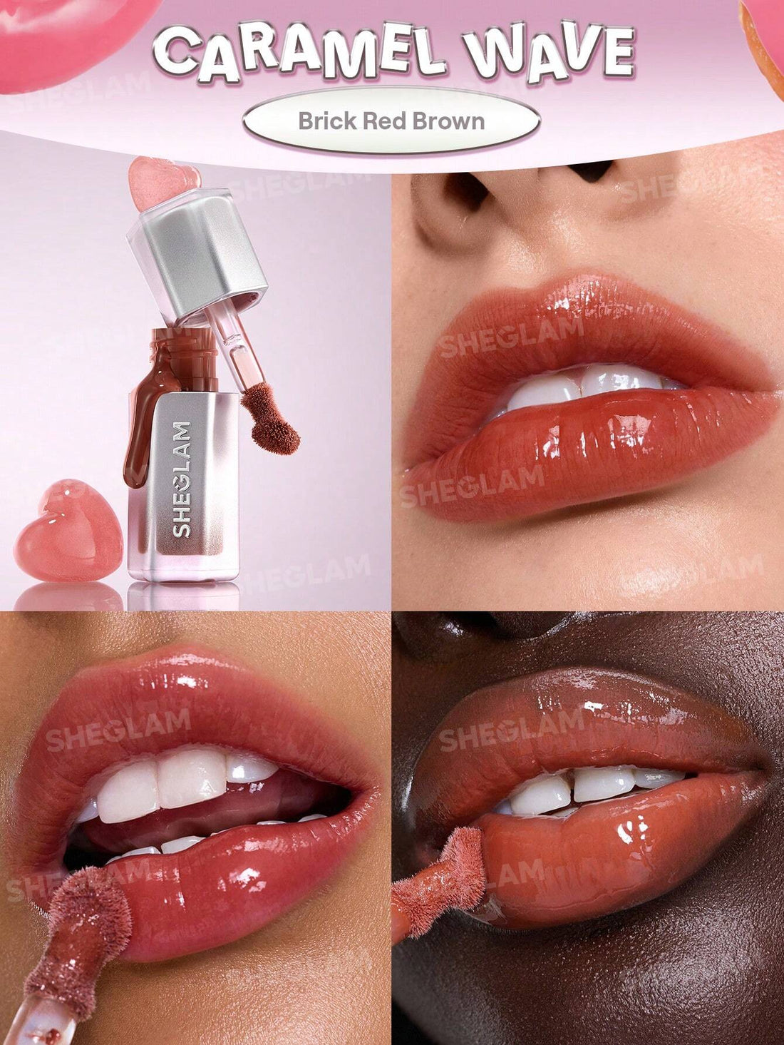 SHEGLAM Glass Lock Air Gloss-Make Lt Po -