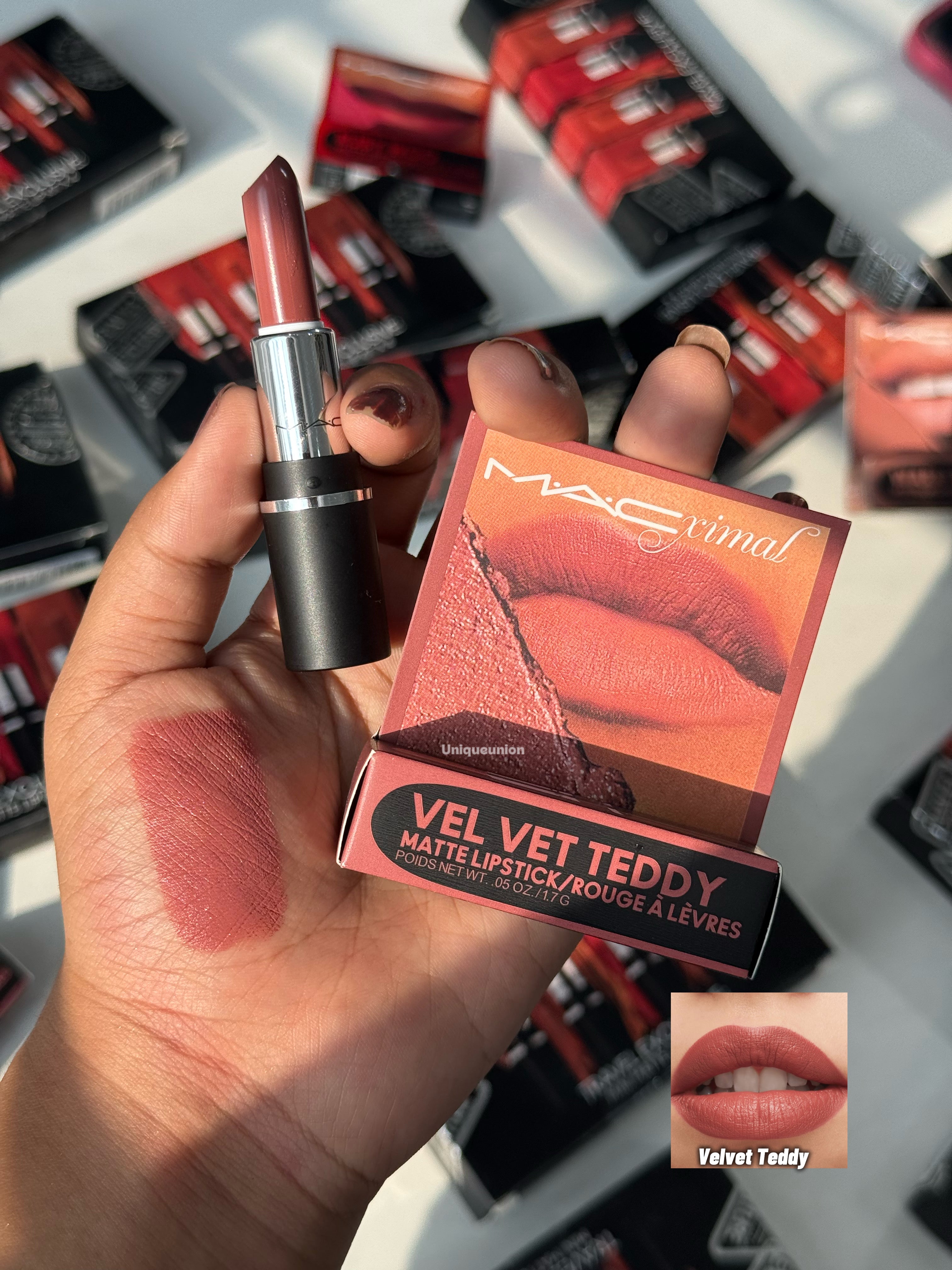 MAC travel exclusive mini matte lipsticks x4