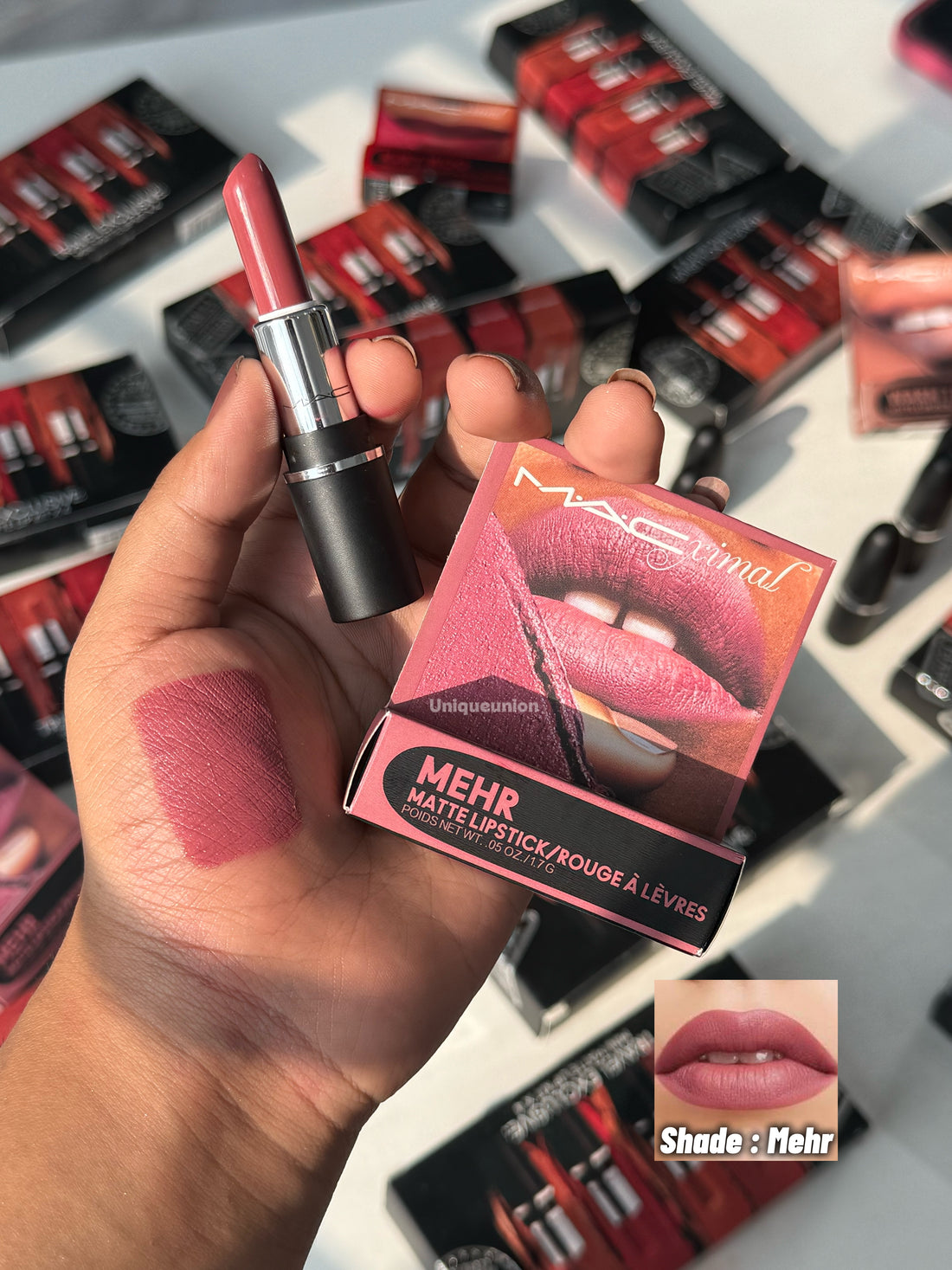 MAC travel exclusive mini matte lipsticks x4