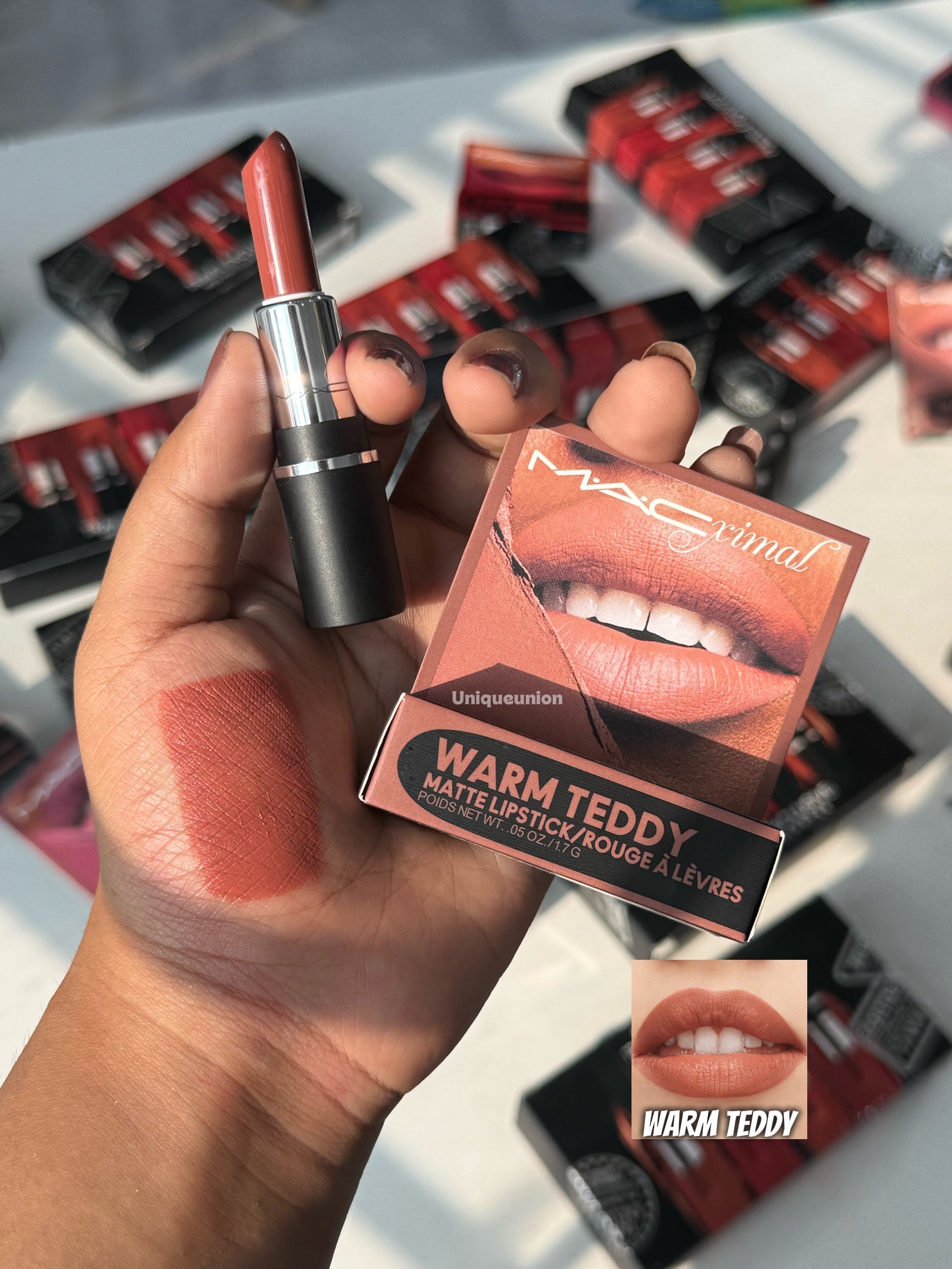 MAC travel exclusive mini matte lipsticks x4