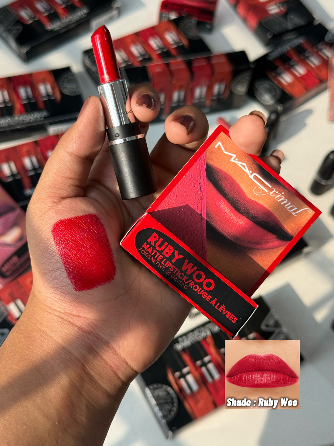 MAC travel exclusive mini matte lipsticks x4