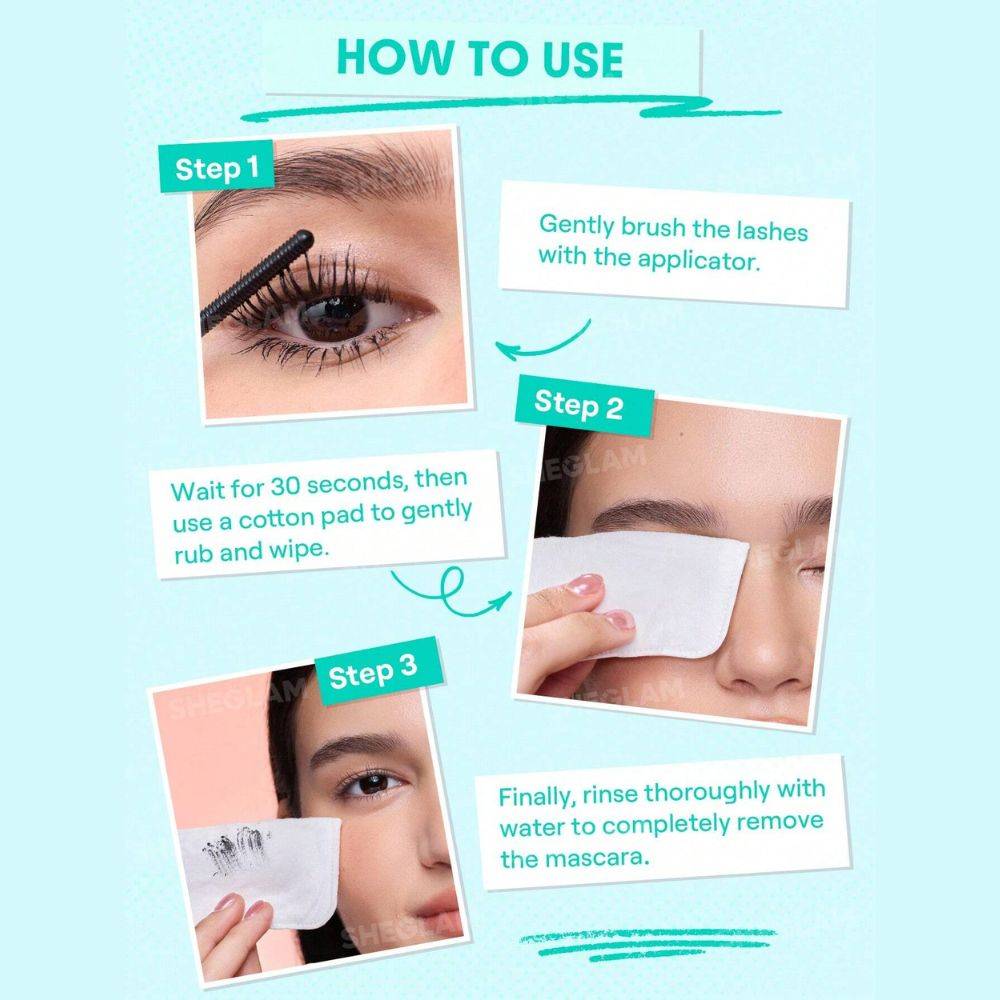 SHEGLAM Easy Lash Remover Gentle Mascara Remover for Healthy Lashes 8ml