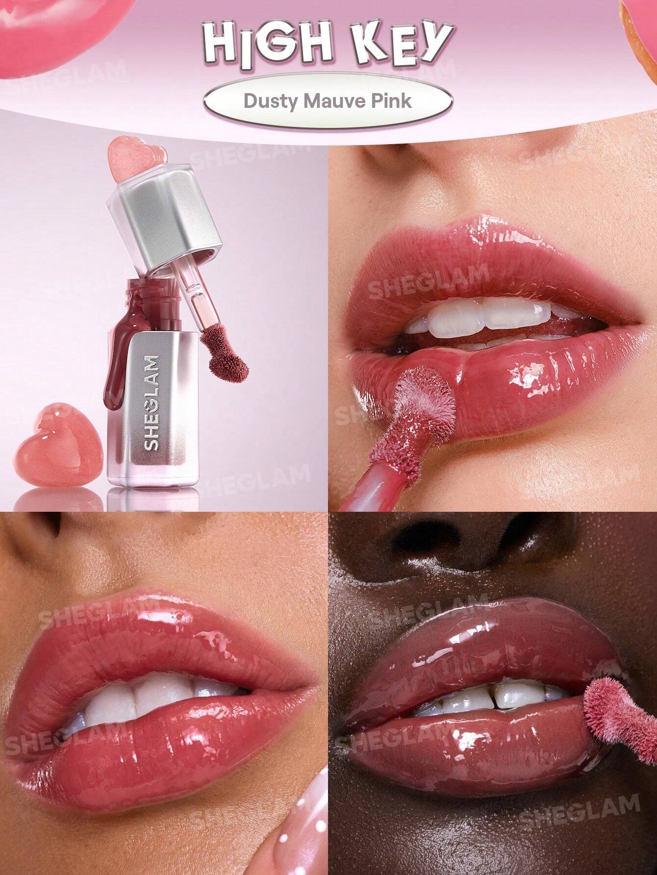 SHEGLAM Glass Lock Air Gloss-Make Lt Po -