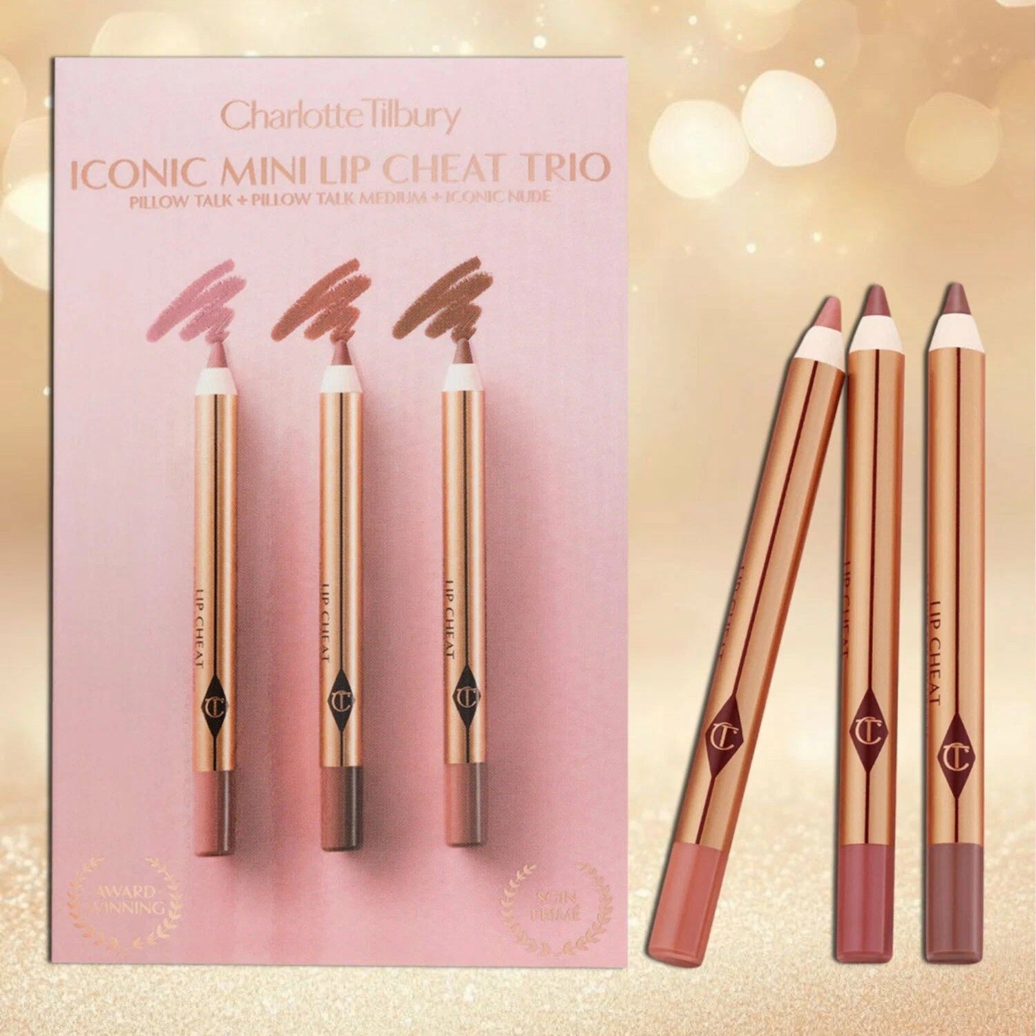 CHARLOTTE TILBURY Iconic Mini Lip Cheat Trio