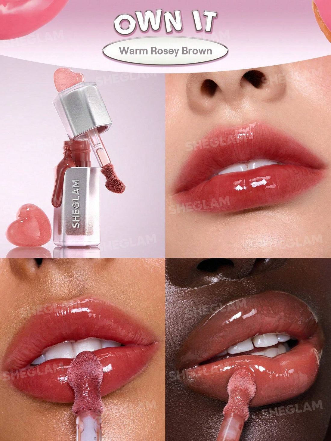SHEGLAM Glass Lock Air Gloss-Make Lt Po -