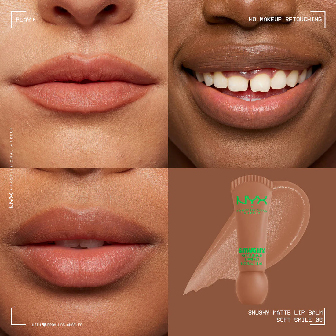 NYX Professional Makeup SMUSHY MATTE LIP BALM