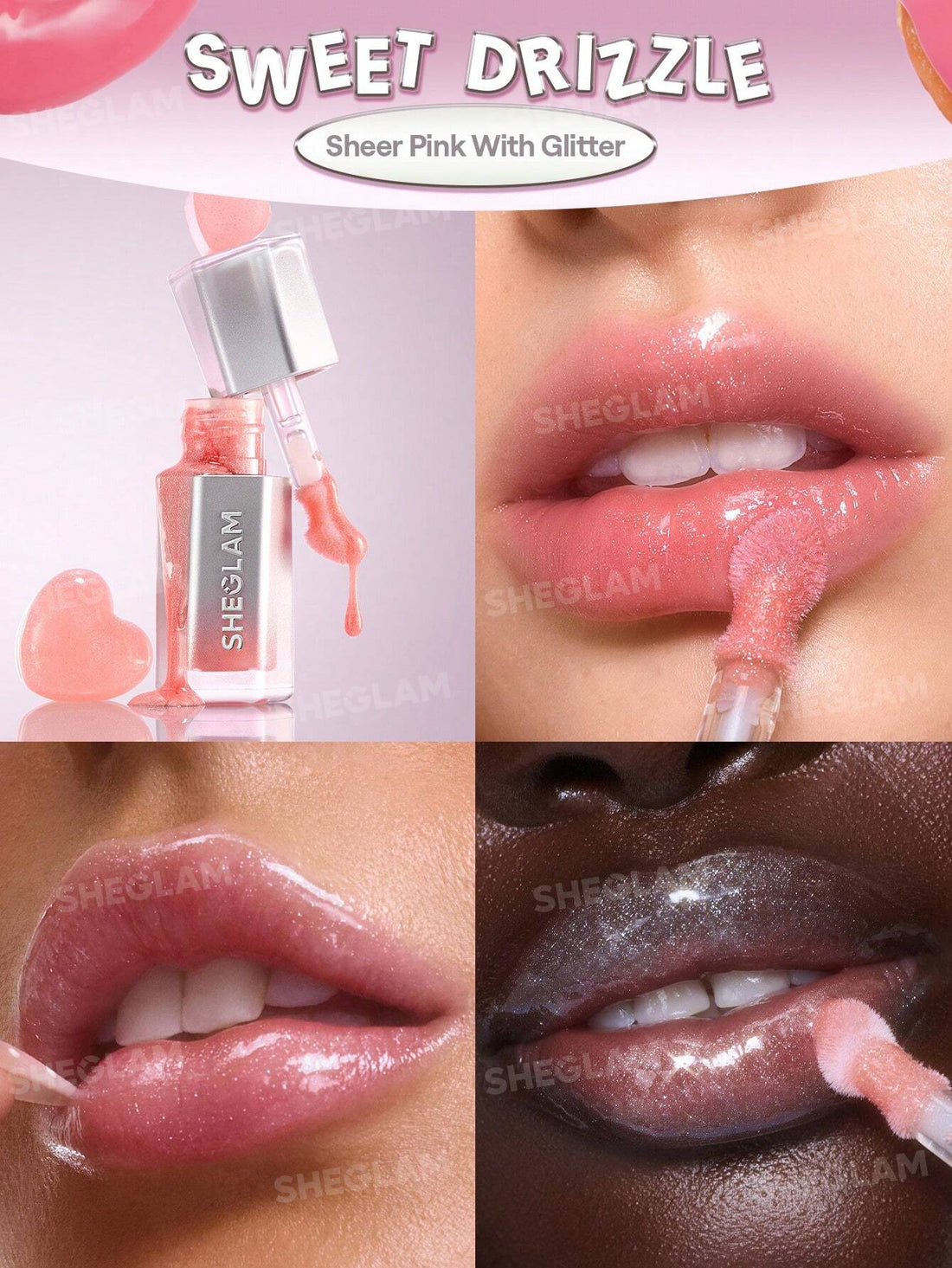 SHEGLAM Glass Lock Air Gloss-Make Lt Po -