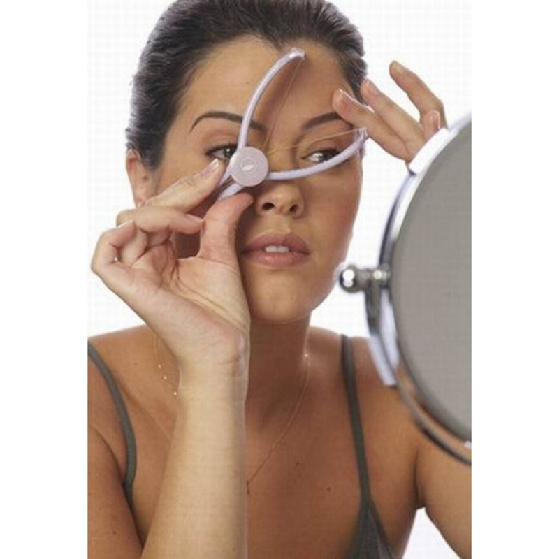Women Hair Removal Epilator Mini Facial Hair Remover Spring Threading Face  Defeatherer For Cheeks Eyebrow DIY