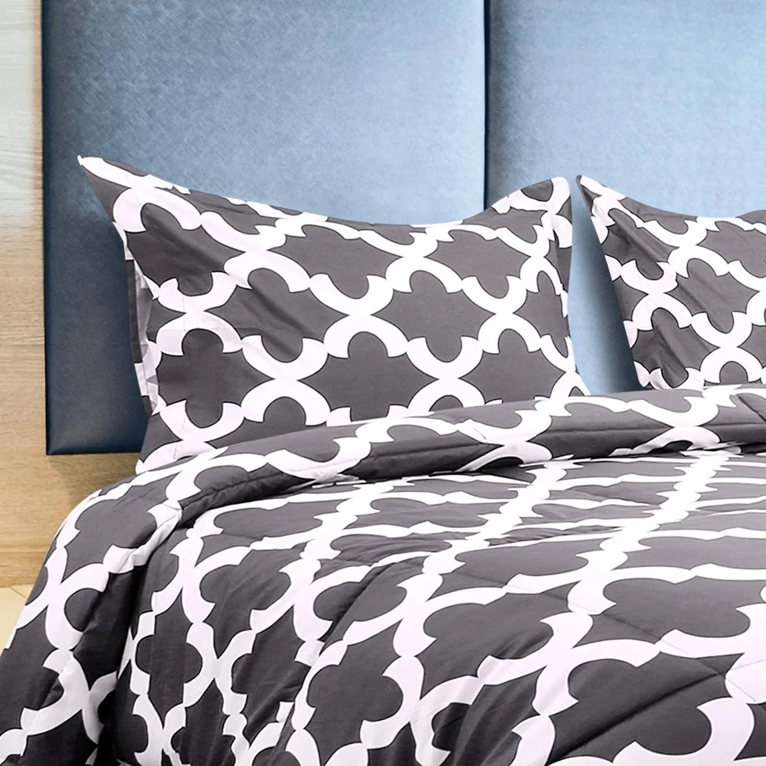 Utopia Bedding Comforter Set - Full Size Comforter Sets (Navy) with 2  Pillow Sha